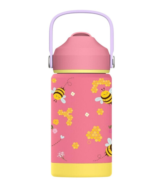 Sipnjoy FlipSip &Ccedil;ocuk Su Termosu (360 ml) // Bee Honey