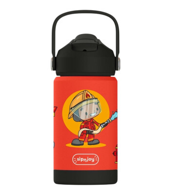 Sipnjoy FlipSip &Ccedil;ocuk Su Termosu (360 ml) // Firefighter Buddy