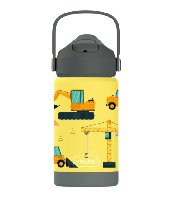 Sipnjoy FlipSip &Ccedil;ocuk Su Termosu (360 ml) // Builder Buddy