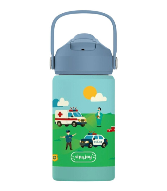 Sipnjoy FlipSip &Ccedil;ocuk Su Termosu (360 ml) // Rescue Crew