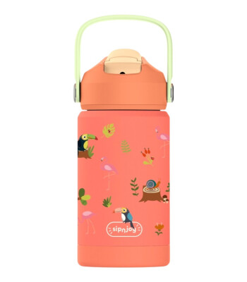 Sipnjoy FlipSip &Ccedil;ocuk Su Termosu (360 ml) // Jungle Jam