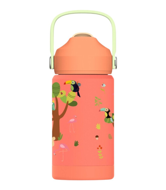 Sipnjoy FlipSip &Ccedil;ocuk Su Termosu (360 ml) // Jungle Jam