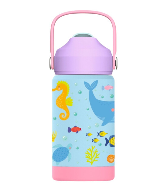 Sipnjoy FlipSip &Ccedil;ocuk Su Termosu (360 ml) // Ocean Whispers