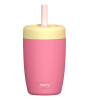 Sipnjoy StrawBuddy Tumbler Termos Pipetli Suluk (360 ml ) // Pembe
