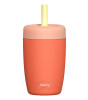 Sipnjoy StrawBuddy Tumbler Termos Pipetli Suluk (360 ml ) // Turuncu