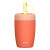 Sipnjoy StrawBuddy Tumbler Termos Pipetli Suluk (360 ml ) // Turuncu