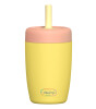 Sipnjoy StrawBuddy Tumbler Termos Pipetli Suluk (360 ml ) // Sarı