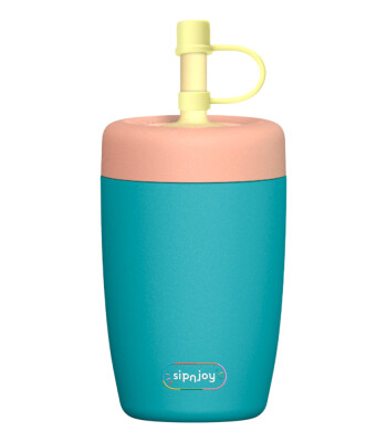 Sipnjoy StrawBuddy Tumbler Termos Pipetli Suluk (360 ml ) // Aqua