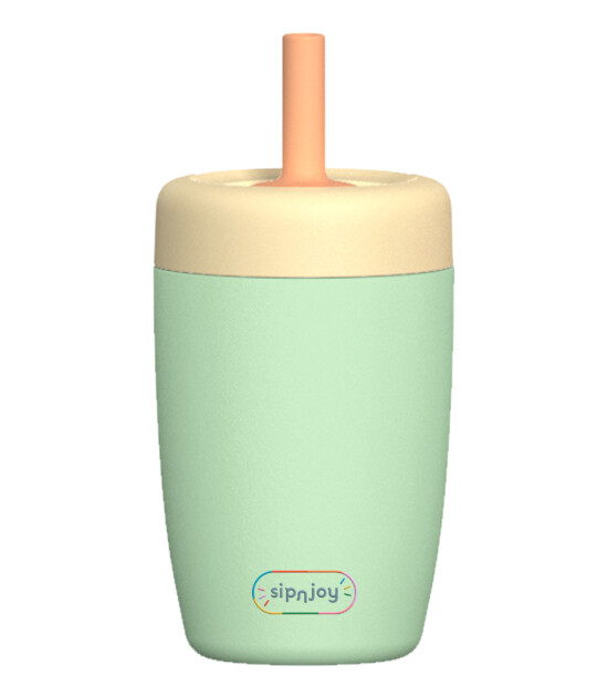 Sipnjoy StrawBuddy Tumbler Termos Pipetli Suluk (360 ml ) // Mint