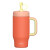 Sipnjoy HandleHug Tumbler Termos Pipetli Suluk (550 ml) // Turuncu
