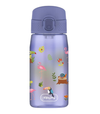 Sipnjoy SimpleSip Tritan Pipetli Suluk (420 ml) // Jungle Jam