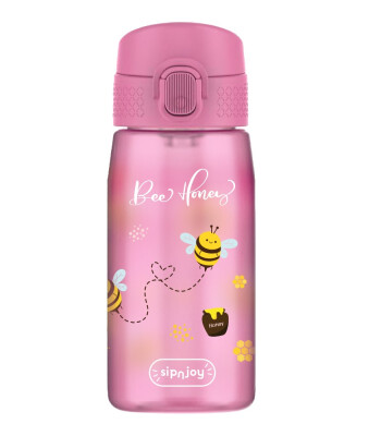 Sipnjoy SimpleSip Tritan Pipetli Suluk (420 ml) // Bee Honey