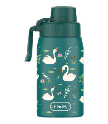 Sipnjoy WideWonder &Ccedil;ocuk Su Termosu (420 ml)  // Swan Harmony