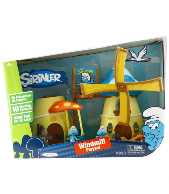 Şirinler Değirmen Oyun Seti