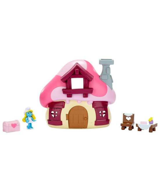 Şirinler Mantar Evi Oyun Seti // Şirine