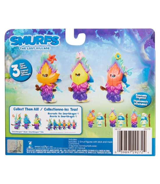 Şirinler Kayıp K&ouml;y Smurfstorm Fig&uuml;r Set Model 1