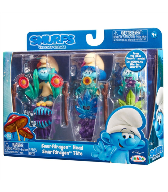 Şirinler Kayıp K&ouml;y Smurfstorm Fig&uuml;r Set Model 2