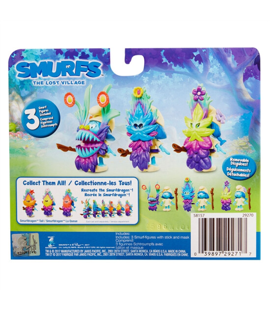 Şirinler Kayıp K&ouml;y Smurfstorm Fig&uuml;r Set Model 2