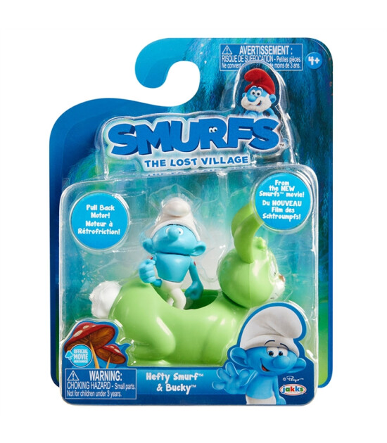 Şirinler Kayıp K&ouml;y G&uuml;&ccedil;l&uuml; Şirin Ara&ccedil; ve Fig&uuml;r Seti