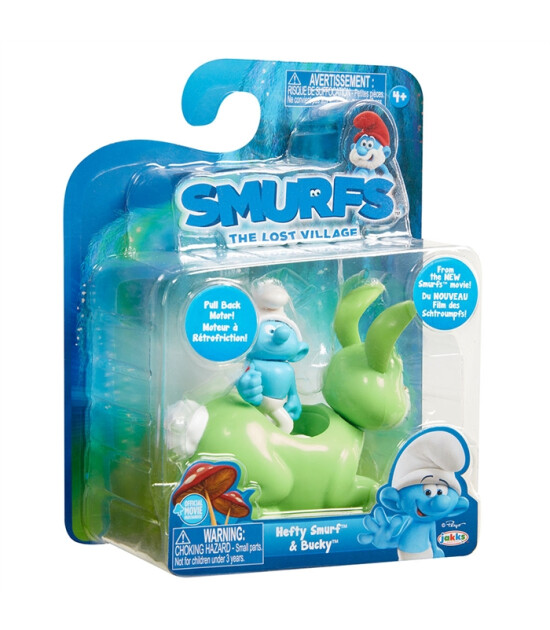 Şirinler Kayıp K&ouml;y G&uuml;&ccedil;l&uuml; Şirin Ara&ccedil; ve Fig&uuml;r Seti