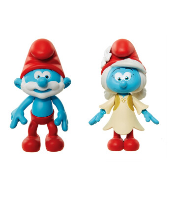 Şirinler Kayıp K&ouml;y Şirin Baba & Smurfvillow Fig&uuml;r Set