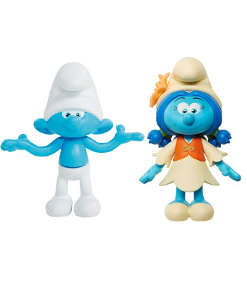 Şirinler Kayıp K&ouml;y Sakar Şirin & Smurflily Fig&uuml;r Set
