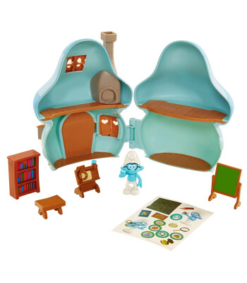 Şirinler Kayıp K&ouml;y Mantar Evi Oyun Seti // Bilgin Şirin