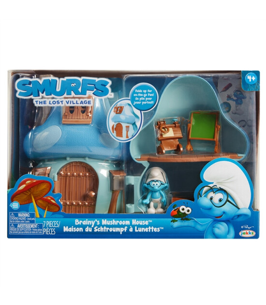 Şirinler Kayıp K&ouml;y Mantar Evi Oyun Seti // Bilgin Şirin