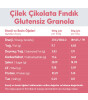 Çikolata Çilek Fındık Glutensiz İlave Şekersiz Vegan Granola 100gr