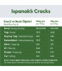 Ispanaklı Glutensiz Vegan Tohum Kraker Cracks 50gr