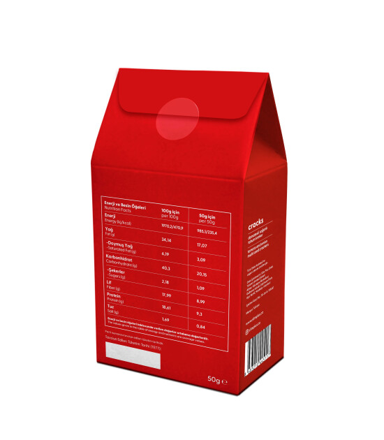 Domates Soğanlı Glutensiz Vegan Tohum Kraker Cracks 50gr