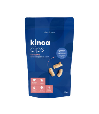 SlimPlus Co Glütensiz Kinoa Cipsi // Çörek Otlu
