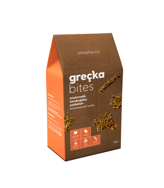 SlimPlus Co Glütensiz Kakaolu Karabuğday Greçka Bites