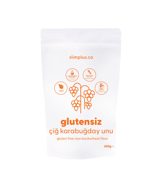 SlimPlus Co Glütensiz Çiğ Karabuğday Unu