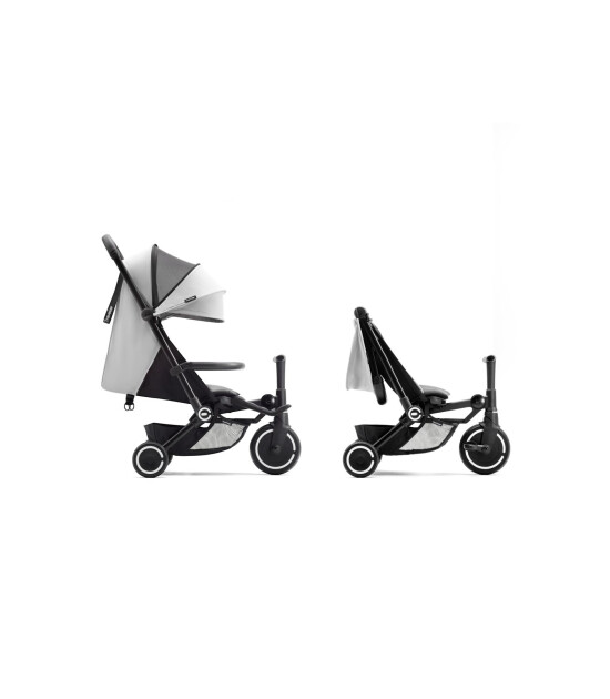 SmarTrike Traveler Kabin Boy Bebek Arabası ve Bisiklet // Everest White
