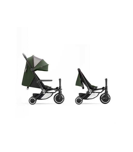 SmarTrike Traveler Kabin Boy Bebek Arabası ve Bisiklet // Forest Green