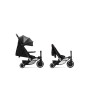 SmarTrike Traveler Kabin Boy Bebek Arabası ve Bisiklet // Onyx Black