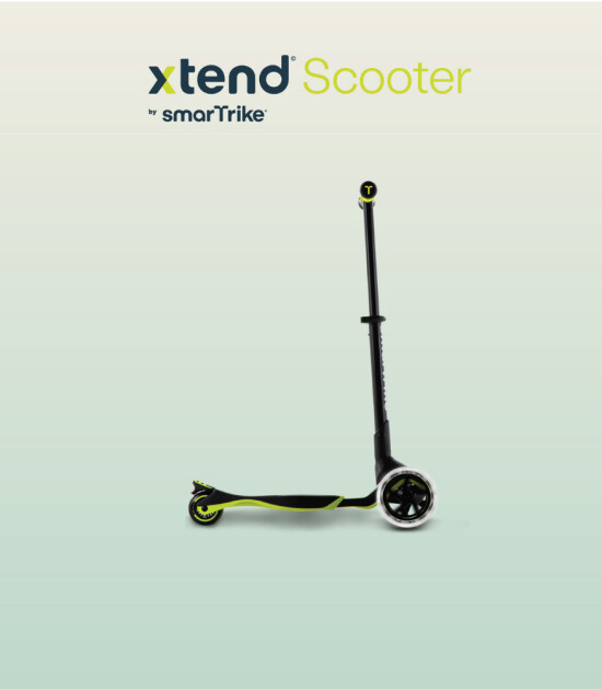 SmarTrike Xtend 3 Aşamalı Büyüyebilen Çocuk Scooter (3-12 Yaş) // Lime