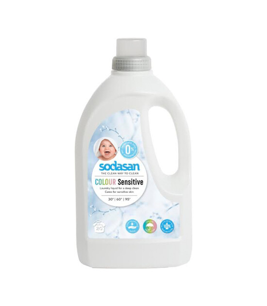 Sodasan Sıvı Bebek Çamaşır Deterjanı - Hassas Ciltler 1.5 Lt