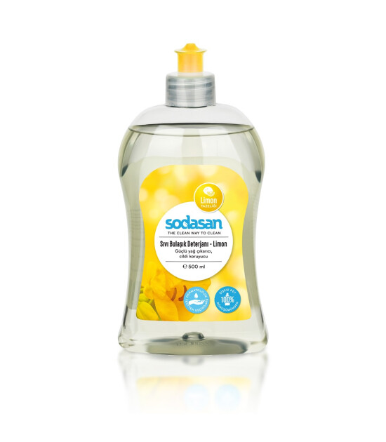 Sodasan Elde Bulaşık Deterjanı - Limon 500 ml