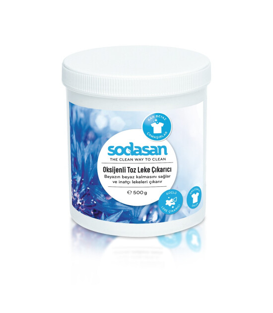 Sodasan Organik Oksijenli Toz Leke Çıkarıcı - 500 gr