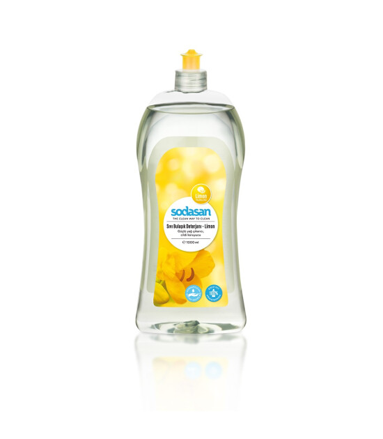 Sodasan Elde Bulaşık Deterjanı Limon - 1000 ML