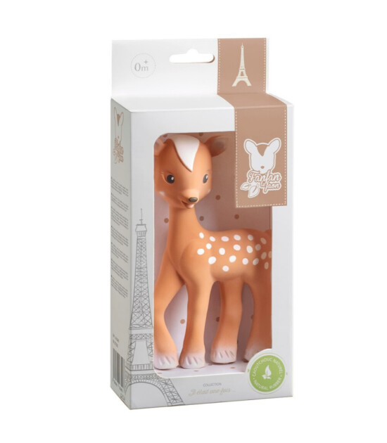 Sophie la Girafe Fanfan the Fawn Bambi Diş Kaşıyıcı (Kahverengi)