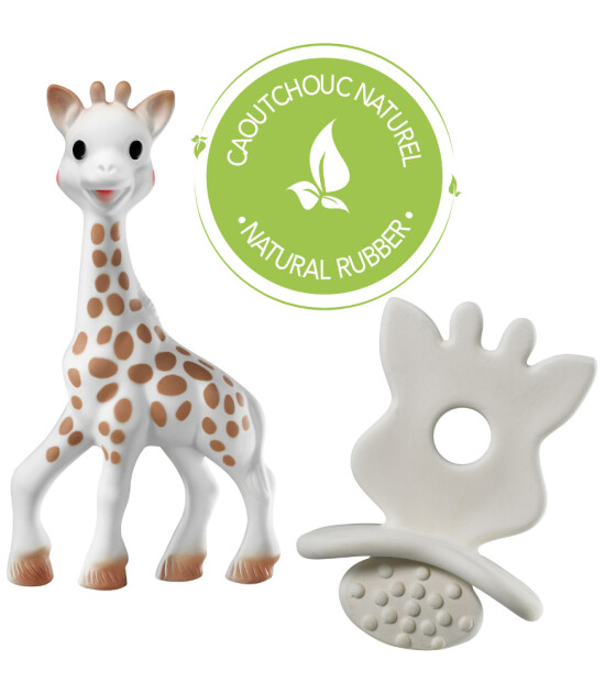 Sophie la Girafe  + So Pure Kau&ccedil;uk Diş Kaşıyıcı