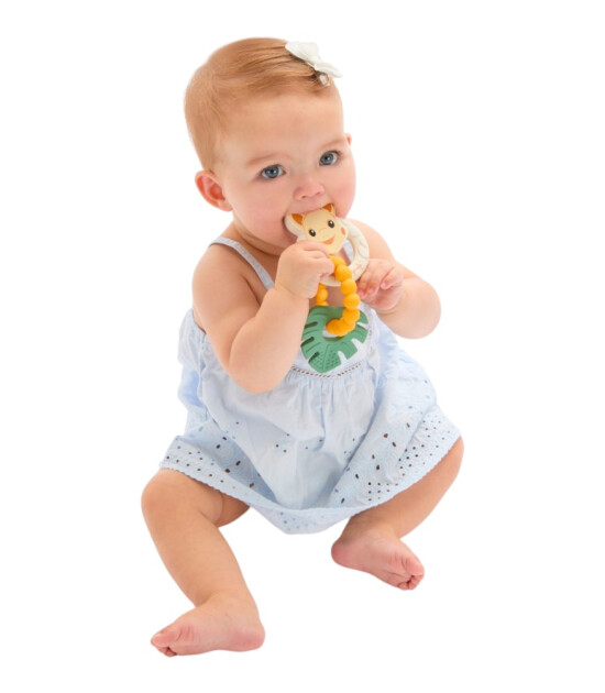 Sophie la Girafe Tropikal Diş Kaşıyıcı Halka