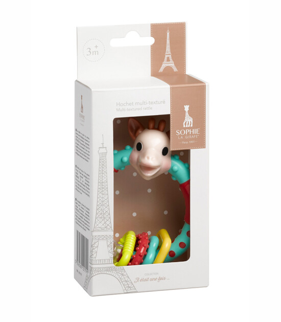 Sophie la Girafe Çok Amaçlı Diş Kaşıyıcılı Çıngırak