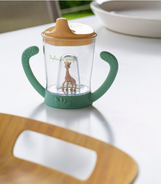Sophie La Girafe Mascot Alıştırma Bardağı // Sage