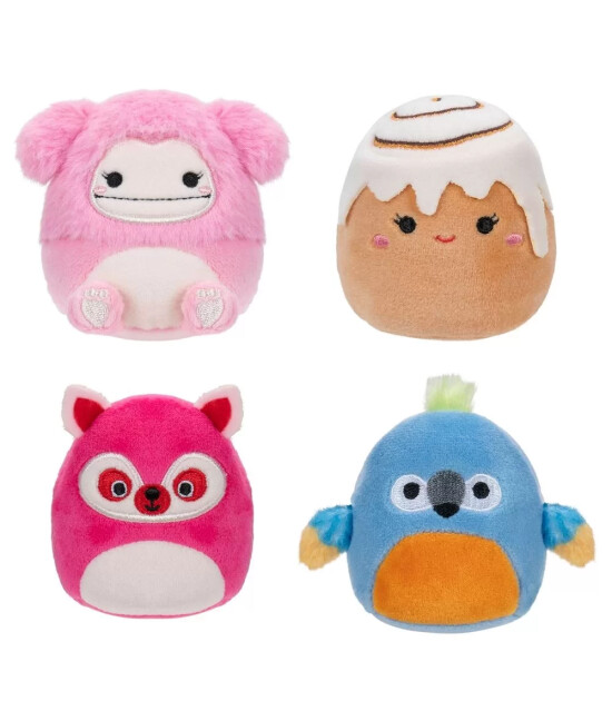 Squishmallows Micromallows Seri 3 // 4'lü Figür Paketi