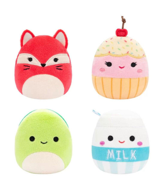 Squishmallows Micromallows Seri 4 // 4'lü Figür Paketi