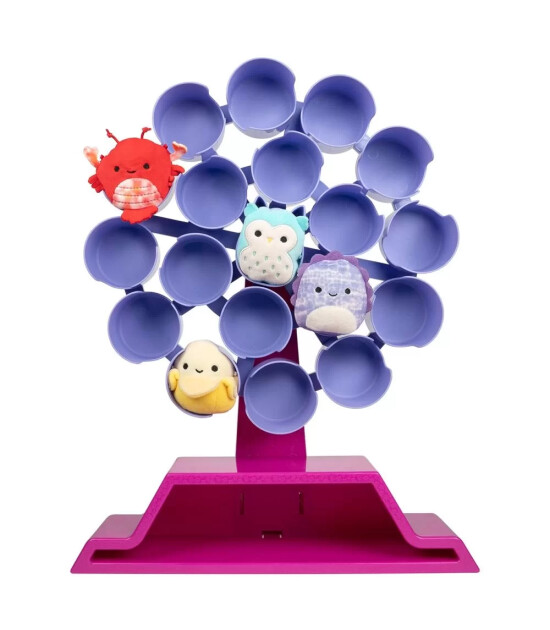 Squishmallows Micromallows Saklama ve Sergi Set + 4 Özel Figür